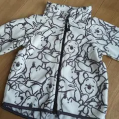 H&M Disney プーさん フリースジャケット 6-9M