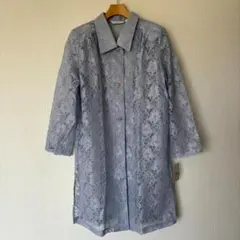 未使用新品■総レースロング丈長袖ブラウス■ジャケット■レディース・婦人■M～L