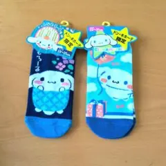 シナモロール ソックス 22〜25cm 23〜25cm サンリオ