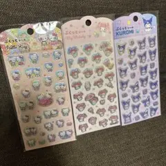 サンリオ ぷくっとシール キティー マイメロ クロミ ボンボンドロップ