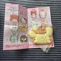ピノコ×サンリオキャラクターズ 　スペシャル ラバーマスコット ポムポムプリンA