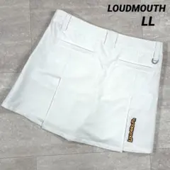 ラウドマウス LOUDMOUTH スカート ホワイト LLサイズ