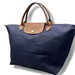 Longchamp Le Pliage Top Handle L Navy