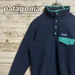 119【入手困難】パタゴニア☆ロゴタグ　シンチラ　スナップT FA16フリース