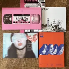f(x) PINK TAPE 他 4点セット 未再生