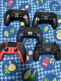 PS4 ワイヤレスコントローラー 5個セット(ジャンク)