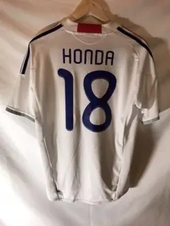 正規品 adidas 日本代表「18」本田圭佑 半袖 L ユニフォーム