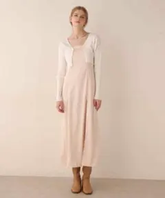 ニットボレロカーディガン