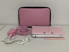 【美品】任天堂 ニンテンドー3DS LL 本体 ピンク×ホワイト