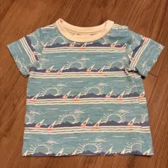 DADDY OH DADDY 水色 Tシャツ 90