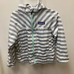 Patagonia フード付きストライプ ジャケット　110