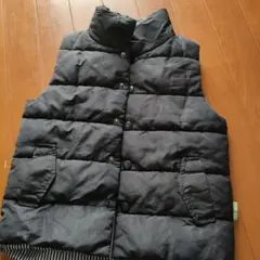 ブラックダウンベスト 100−130cm