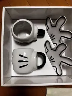 新品未使用　ミッキーの手のマグカップ　ディズニー