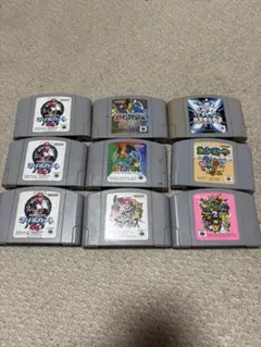 ニンテンドー64ソフト 9本まとめ売り