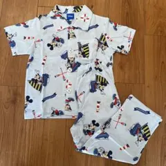Disney ミッキーマウス パジャマ 半袖 上下セット100
