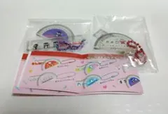 サンリオキャラクターズ 定規＆分度器キーホルダー みんなのたあ坊 バッドばつ丸