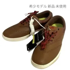 ★新品箱付★NIKE ナイキゴルフ ルナスウィング レザー 茶 27cm