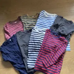 長袖カットソー 130 8着と5着セット