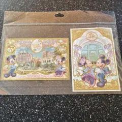【ディズニー】ポストカード　ファンタジースプリングスホテル　ミッキー　ミニー