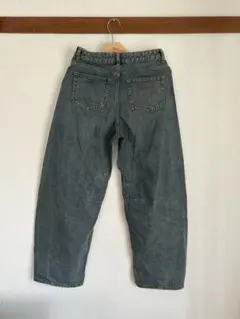 GU バレルレッグジーンズ　M ブルー