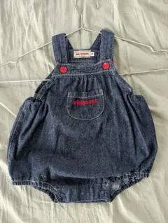 mikiHOUSE デニムオーバーオール S