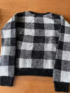 BURBERRY / バーバリー ナイロン・ウール・毛ヘヤ ニット/トップス