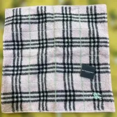 バーバリー　チェック柄　タオルハンカチ