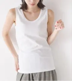 【OMNES】ストレッチジャガード タンクトップのサムネイル