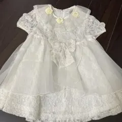 mini Sociis アイボリー フォーマルワンピース　100