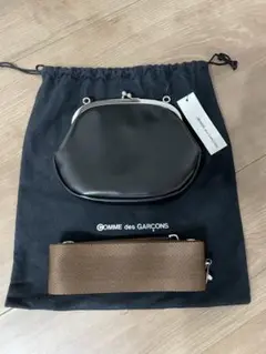新品　COMME des GARCON コムデギャルソン がま口ショルダーバッグ COMME des GARCONS(コムデギャルソン) 青山オリジナルがま口