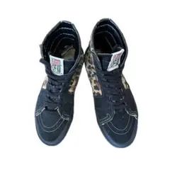 希少　USA製vansバンズsk8hiレオパードサイズ8 1/2