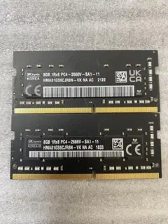 DDR4-3200 SODIMM 16GB 8GB×2 - メルカリ