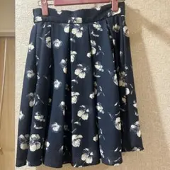 MAJESTIC LEGON 花柄スカート(フリーサイズ)