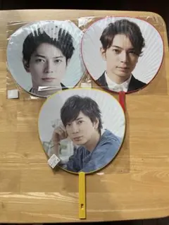嵐　松本潤　うちわ 3枚セット
