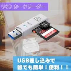 カードリーダー usb3.0 高速 2-in-1 SD microSD 047