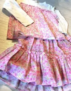 ニットプランナー　セットアップ　スカート　長袖トップス