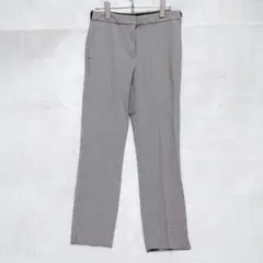 ザラ センタープレス テーパード スラックス（S）ライトグレー