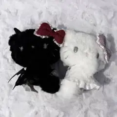 サンリオ ハローキティ キティ 天使小悪魔デザイン マスコット