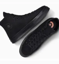 CT70 ALLBLACK　スウェード　ハイカット