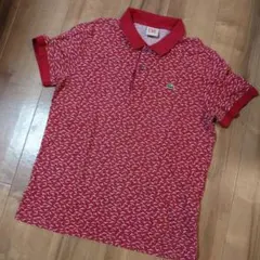 ラコステ LACOSTE ポロシャツ ゴルフ メンズ 柄 LIVE