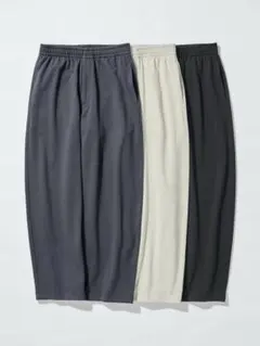 ユニクロU スウェットカーブパンツ S