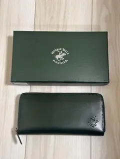 BEVERLY HILLS POLO CLUB 長財布 グリーン