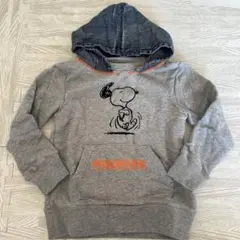 キッズ パーカー スヌーピー PEANUTS 110cm