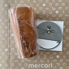 HAPPYくじ トムとジェリー プラスチックタンブラー &ラバーコースター