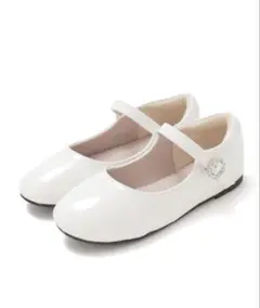 sorotto 軽量ビジュー付きストラップシューズ　21.0cm