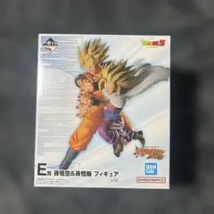 一番くじ ドラゴンボール E賞 孫悟空＆孫悟飯 フィギュアコンビニATM支払い❌のサムネイル