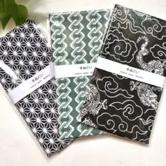 新品 手ぬぐいセット 3枚 日本製 100%コットン