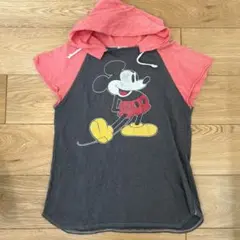 デニムダンガリー ミッキーコラボTシャツ　150cm