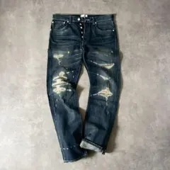 LEVI'S 08501-01 CRUSHED&REPAIRED DENIM