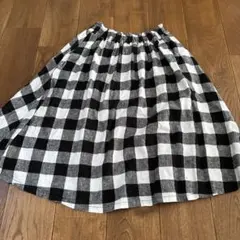 130〜140 グローバルワーク　ギンガムチェックスカート